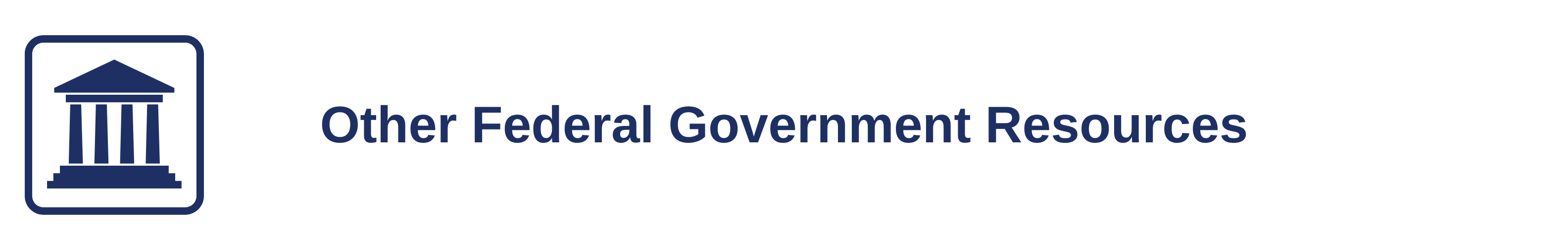 Other Federal Government Resources 